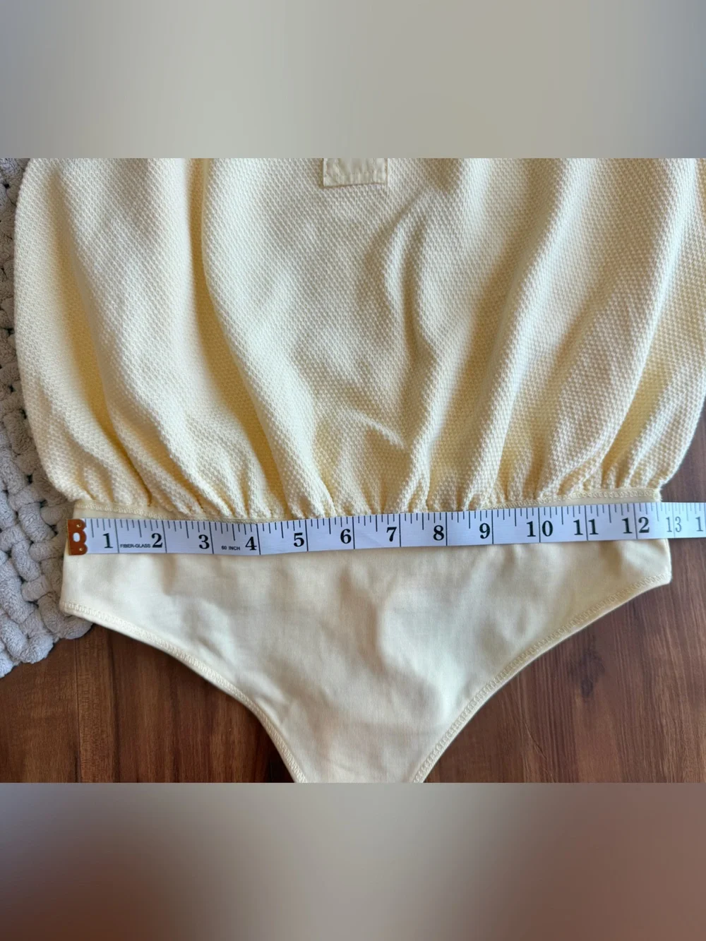 Free People | Women’s Peek Aye Button Front Bodysuit | Crème de la crème | XS